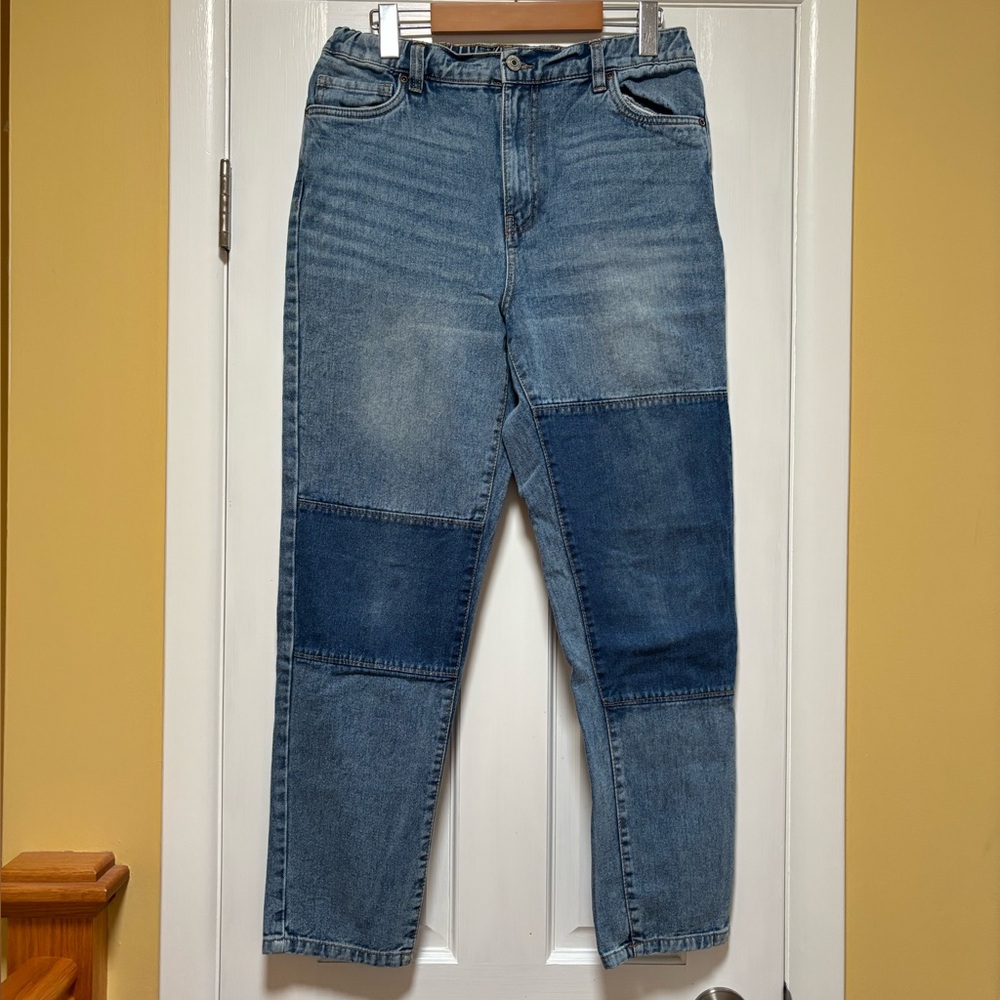 🚨4X$25🚨 Two-Tone Blue Mom Jeans